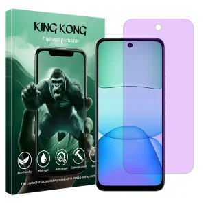 محافظ صفحه نمایش فیلتر بنفش کینگ کونگ مدل Eye care مناسب برای گوشی موبایل شیائومی Redmi 13x