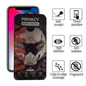 محافظ صفحه نمایش حریم شخصی اپیکوی مدل Alpha مناسب برای گوشی موبایل اپل iPhone 11 Pro / XS / X