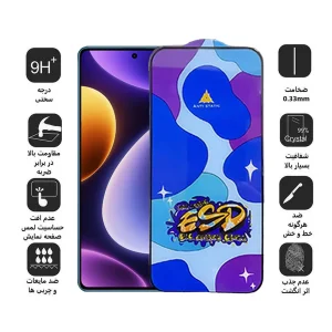 محافظ صفحه نمایش اپیکوی مدل Star ESD مناسب برای گوشی موبایل شیائومی  Redmi Note 12 Explorer/Note 12 Discovery/Note 12 Pro Speed/Note 12R Pro /Note 12 Turbo