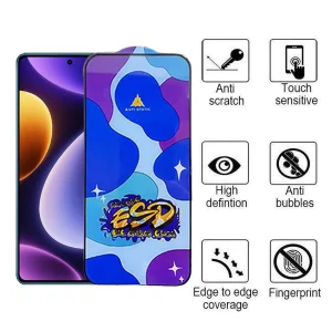 محافظ صفحه نمایش اپیکوی مدل Star ESD مناسب برای گوشی موبایل شیائومی  Redmi Note 12 Explorer/Note 12 Discovery/Note 12 Pro Speed/Note 12R Pro /Note 12 Turbo