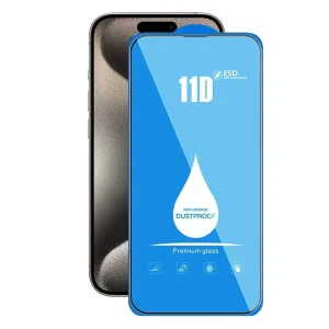 محافظ صفحه نمایش 11D اپیکوی مدل Blue ESD مناسب برای گوشی موبایل اپل iPhone 15 Pro