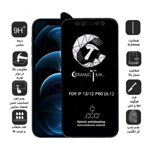 محافظ صفحه نمایش مات اپیکوی مدل CR7-M مناسب برای گوشی موبایل اپل iPhone 12/ 12 Pro