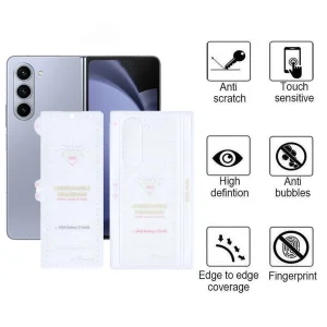 محافظ صفحه نمایش اپیکوی مدل Hydrogel مناسب برای گوشی موبایل سامسونگ Galaxy Z Fold 5 به همراه محافظ پشت گوشی