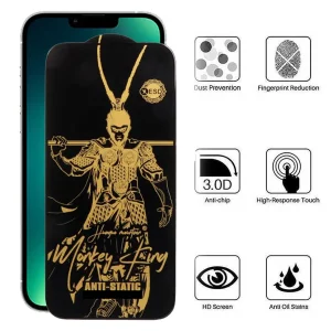 محافظ صفحه نمایش اپیکوی مدل Wukong ESD مناسب برای گوشی موبایل اپل iphone 14 Plus/13 Pro Max