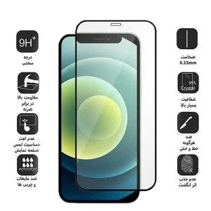 محافظ صفحه نمایش کی-دوو مدل Full-Glass مناسب برای گوشی موبایل اپل iPhone 12/ 12 Pro
