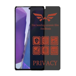 محافظ صفحه نمایش حریم شخصی اپیکوی مدل Nano-Privacy مناسب برای گوشی موبایل سامسونگ Galaxy Note20 4G/5G