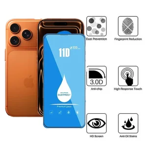 محافظ صفحه نمایش اپیکوی مدل Blue ESD مناسب برای گوشی موبایل اپل iPhone 17 Pro / 17 / 16 Pro