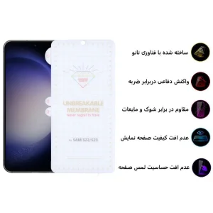 محافظ صفحه نمایش اپیکوی مدل Hydrogel مناسب برای گوشی موبایل سامسونگ Galaxy S23/S22