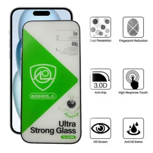 محافظ صفحه نمایش اپیکوی مدل Ultra Strong Glass مناسب برای گوشی موبایل اپل iPhone 16/15/14 Pro