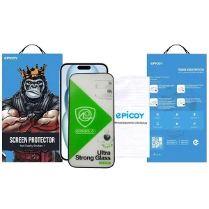 محافظ صفحه نمایش اپیکوی مدل Ultra Strong Glass مناسب برای گوشی موبایل اپل iPhone 16/15/14 Pro