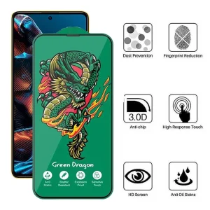 محافظ صفحه نمایش اپیکوی مدل Green Dragon ExplosionProof مناسب برای گوشی موبایل شیائومی Poco X5 Pro/ X5/ X4 Pro 5G/ X3 Pro/ X3 NFC/ X3
