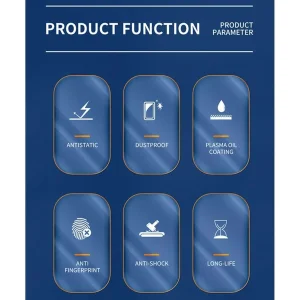 محافظ صفحه نمایش اپیکوی مدل Antistatic Dustproof مناسب برای گوشی موبایل شیائومی Poco F6 Pro/ Poco F6/ Redmi Turbo 3