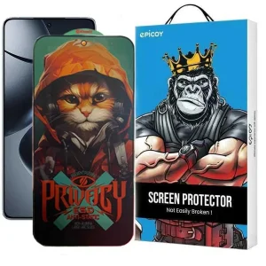 محافظ صفحه نمایش حریم شخصی اپیکوی مدل Privacy Hoodie Cat مناسب برای گوشی موبایل شیائومی  F7 Ultra /F7 Pro /Redmi Note 14s