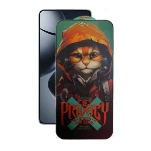 محافظ صفحه نمایش حریم شخصی اپیکوی مدل Privacy Hoodie Cat مناسب برای گوشی موبایل شیائومی  F7 Ultra /F7 Pro /Redmi Note 14s