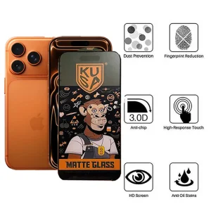 محافظ صفحه نمایش مات اپیکوی مدل Monkey Matt مناسب برای گوشی موبایل اپل iPhone 17 Pro / 17 /16 Pro