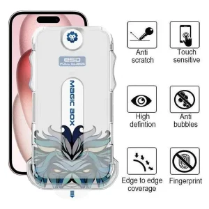 محافظ صفحه نمایش اپیکوی مدل Lion ESD Easy Install مناسب برای گوشی موبایل اپل iPhone 16 Pro Max به همراه کیت نصب