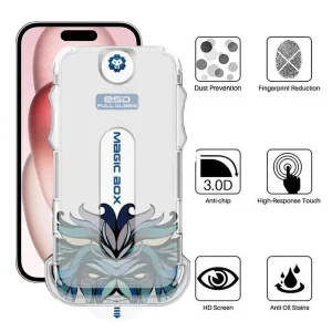 محافظ صفحه نمایش اپیکوی مدل Lion ESD Easy Install مناسب برای گوشی موبایل اپل iPhone 16 Pro Max به همراه کیت نصب