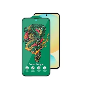 محافظ صفحه نمایش اپیکوی مدل Green Dragon ExplosionProof مناسب برای گوشی موبایل سامسونگ Galaxy S25 FE/ A55/ A35