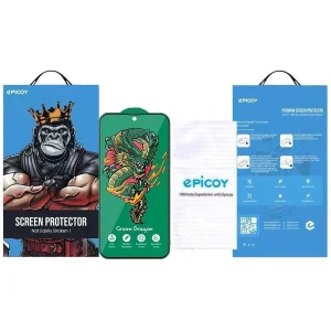 محافظ صفحه نمایش اپیکوی مدل Green Dragon ExplosionProof مناسب برای گوشی موبایل سامسونگ Galaxy S25 FE/ A55/ A35
