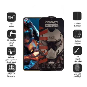 محافظ صفحه نمایش حریم شخصی اپیکوی مدل Alpha مناسب برای گوشی موبایل شیائومی Poco X5 Pro / X5 / X4 Pro 5G / X3 Pro / X3 NFC / X3 / X2