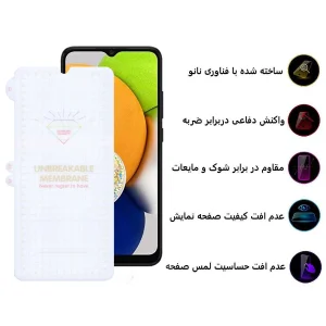 محافظ صفحه نمایش اپیکوی مدل Hydrogel مناسب برای گوشی موبایل سامسونگ Galaxy A03s/A03/A03 Core/A02s/A02/F02s/M02/F12/F23/M02s/M33 5G/M23/F23 5G/M13 4G/F13 4G