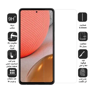 محافظ صفحه نمایش اپیکوی مدل Clear Pro مناسب برای گوشی موبایل سامسونگ Galaxy A72 4G/5G / M53 5G