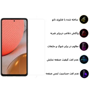 محافظ صفحه نمایش اپیکوی مدل Clear Pro مناسب برای گوشی موبایل سامسونگ Galaxy A72 4G/5G / M53 5G
