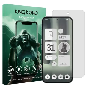 محافظ صفحه نمایش شفاف کینگ کونگ مدل Tough مناسب برای گوشی موبایل ناتینگ Phone 2a Plus