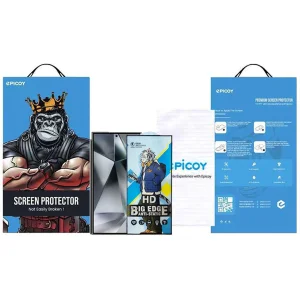 محافظ صفحه نمایش اپیکوی مدل Tiger-Big Edge مناسب برای گوشی موبایل سامسونگ Galaxy S24 Ultra