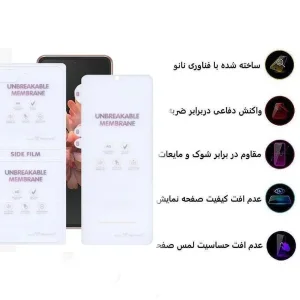 محافظ صفحه نمایش و پشت گوشی اپیکوی مدل Hydrogel-Matte مناسب برای گوشی موبایل سامسونگ Galaxy Z Flip 7