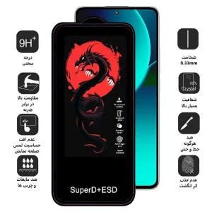 محافظ صفحه نمایش اِپیکوی مدل Dragon ESD مناسب برای گوشی موبایل شیائومی 13T Pro / 13T / Redmi K60 Ultra