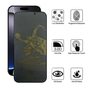 محافظ صفحه نمایش حریم شخصی اپیکوی مدل Monkey King مناسب برای گوشی موبایل اپل iPhone 16 Pro Max