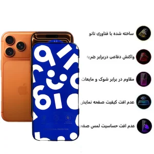 محافظ صفحه نمایش اپیکوی مدل OGBRO مناسب برای گوشی موبایل اپل iPhone 17 Pro / 17 / 16 Pro