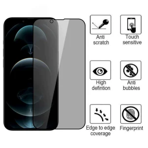 محافظ صفحه نمایش حریم شخصی اپیکوی مدل Pry مناسب برای گوشی موبایل اپل iPhone 16e / 14 / 13 Pro / 13