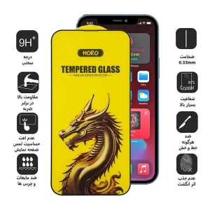 محافظ صفحه نمایش اپیکوی مدل Golden Dragon مناسب برای گوشی موبایل اپل iPhone 12/ 12 Pro
