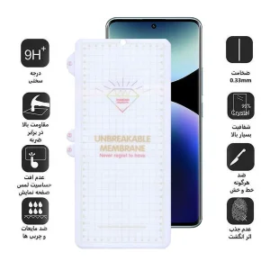 محافظ صفحه نمایش اپیکوی مدل Hydrogel مناسب برای گوشی موبایل شیائومی Redmi Note 14 Pro Plus/ Note 14 Pro 4G/5G / Poco X7