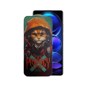 محافظ صفحه نمایش حریم شخصی اپیکوی مدل Privacy Hoodie Cat مناسب برای گوشی موبایل شیائومی Redmi Note 12 Pro Plus/ Note 12 Pro 5G /Note 12 Pro 4G/ Note 12 5G /Note 12 4G/Note 12 (China)