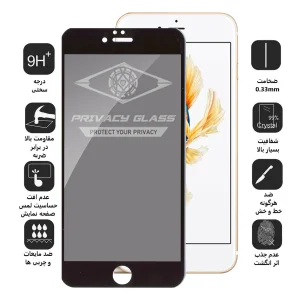 محافظ صفحه نمایش حریم شخصی اپیکوی مدل PvSight مناسب برای گوشی موبایل اپل iPhone 6 Plus / 6s Plus