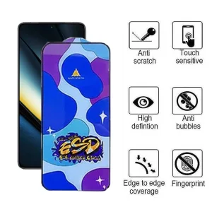 محافظ صفحه نمایش اپیکوی مدل Star ESD مناسب برای گوشی موبایل شیائومی Poco F6 Pro/ Poco F6/ Redmi Turbo 3