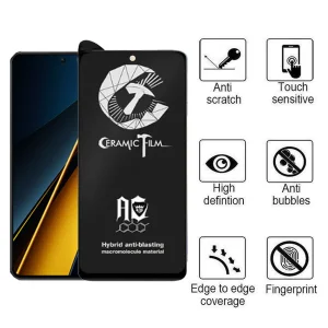 محافظ صفحه نمایش سرامیکی مات اپیکوی مدل CR7-M مناسب برای گوشی موبایل شیائومی Poco X6 Pro/ Poco X6/ Poco M6 Pro 4G