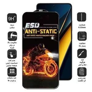 محافظ صفحه نمایش اپیکوی مدل Fiery ESD مناسب برای گوشی موبایل شیائومی Poco X6 Pro / X6/ M6 Pro 4G