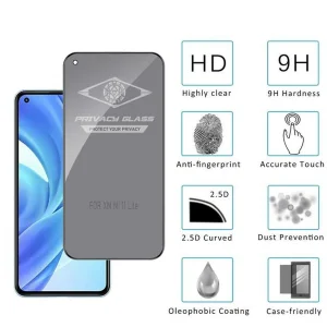محافظ صفحه نمایش حریم شخصی اپیکوی مدل PvSight مناسب برای گوشی موبایل شیائومی Mi 11 Lite 4G/5G