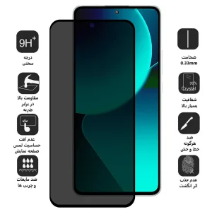 محافظ صفحه نمایش حریم شخصی اپیکوی مدل Privacy مناسب برای گوشی موبایل شیائومی 13T Pro / 13T / Redmi K60 Ultra