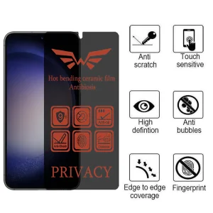 محافظ صفحه نمایش حریم شخصی اپیکوی مدل Nano-Privacy مناسب برای گوشی موبایل سامسونگ Galaxy S23 Plus/ S22 Plus