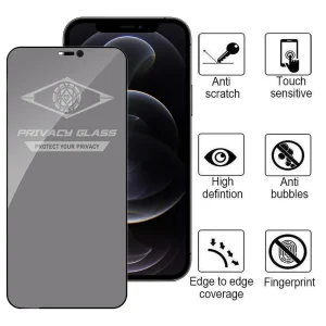 محافظ صفحه نمایش حریم شخصی اپیکوی مدل PvSight مناسب برای گوشی موبایل اپل iPhone 12 / 12 Pro