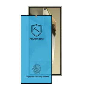 محافظ صفحه نمایش اپیکوی مدل Polymer Nano مناسب برای گوشی موبایل سامسونگ Galaxy S24 Ultra / S23 Ultra / S22 Ultra