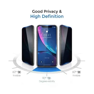 محافظ صفحه نمایش حریم شخصی اپیکوی مدل Silicon Edges Privacy مناسب برای گوشی موبایل اپل iPhone 15 Pro Max
