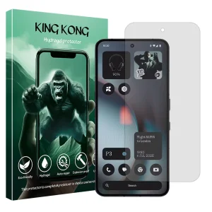 محافظ صفحه نمایش شفاف کینگ کونگ مدل Tough مناسب برای گوشی موبایل ناتینگ Phone 3