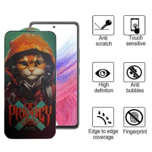 محافظ صفحه نمایش اپیکوی مدل Hoodie Cat مناسب برای گوشی موبایل سامسونگ Galaxy A53 5G/A52s 5G/A52 5G/A51