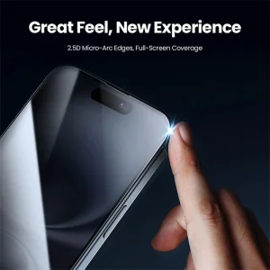 محافظ صفحه نمایش حریم شخصی اپیکوی مدل wukong privacy مناسب برای گوشی موبایل اپل iphone 17 Pro / 17 / 16 Pro